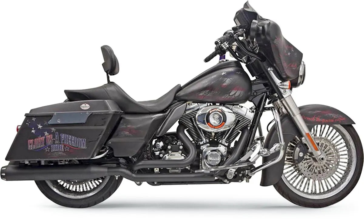 Bassani Xhaust True-dual Down Under Headpipes For '95-'16 Harley
