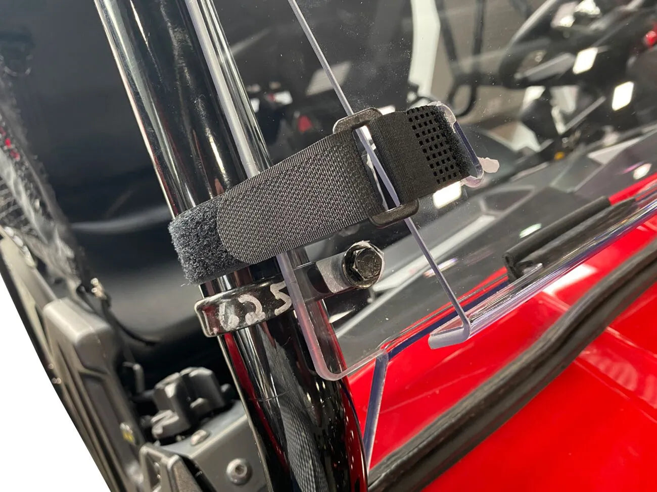 Moose Offroad Deluxe Full Folding Windshield