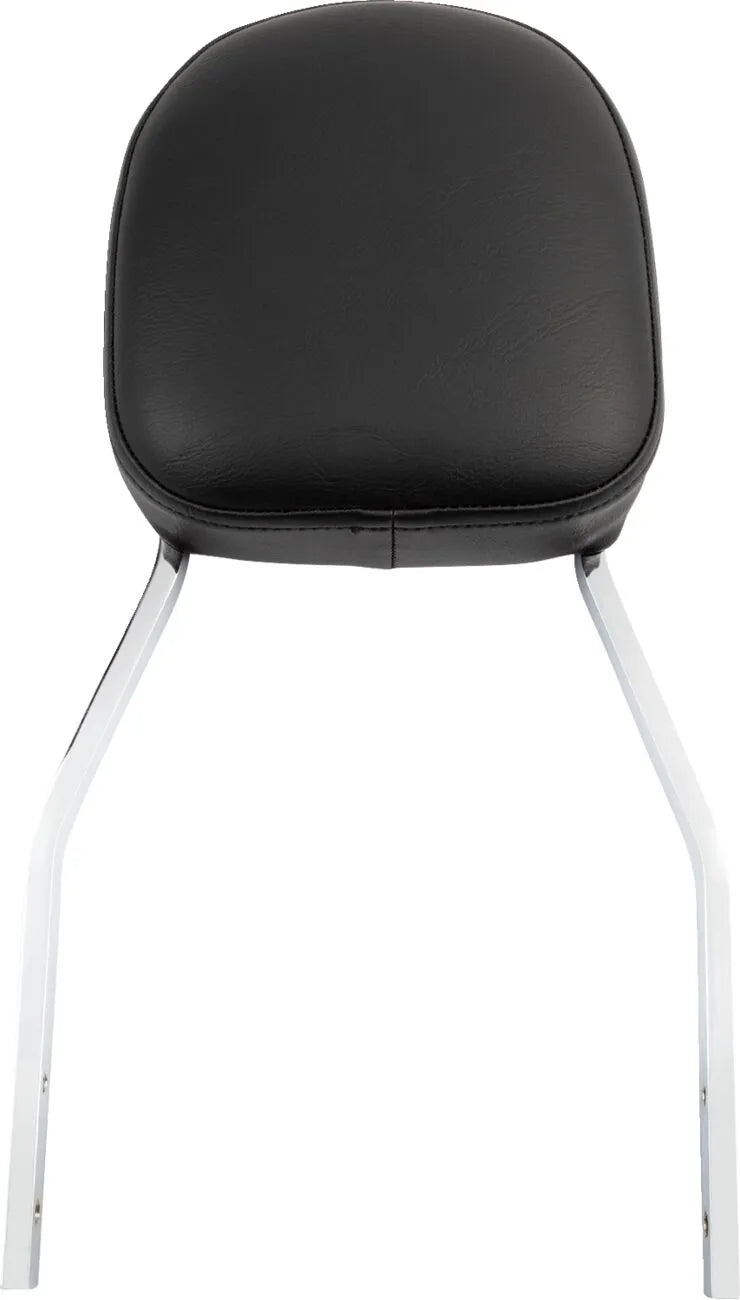 Cobra Square Sissy Bar - Chrome Backrest