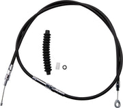 Drag Specialties High-efficiency Black Vinyl Clutch Cable