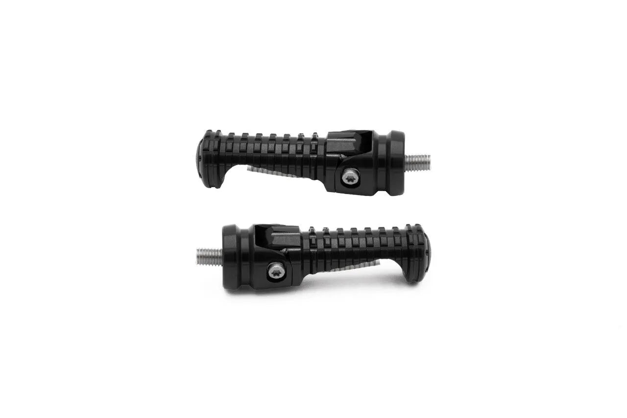 Gilles Tooling Footpeg - High-strength Aluminum, Black