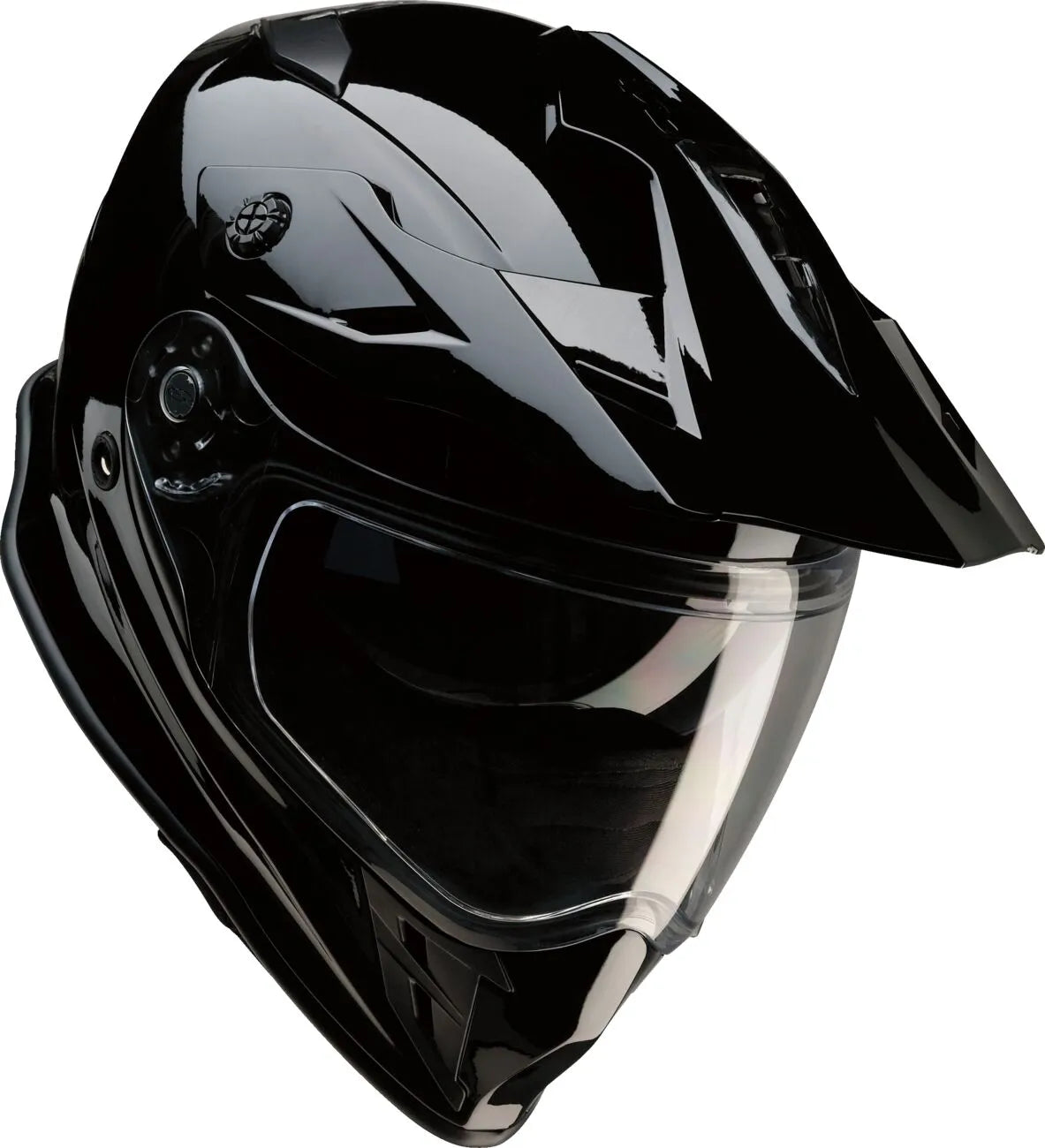 Z1r Range 2.0 Helmet - Dual Sport Black Gloss