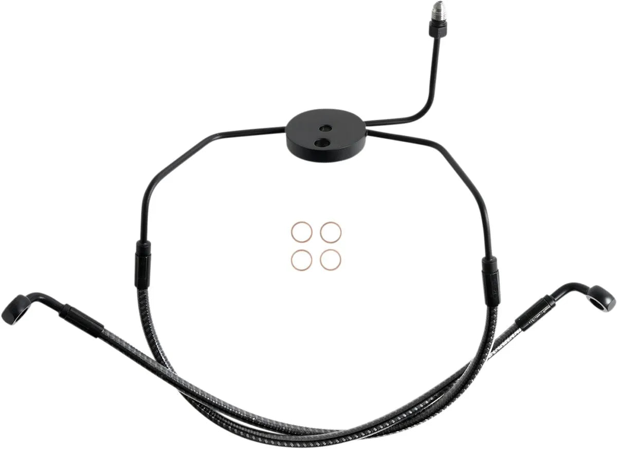 Magnum Shielding Karbonfibr Lower Brake Line - Dual Disc