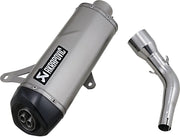 Akrapovic Stainless Steel Slip-on Muffler For Scooters