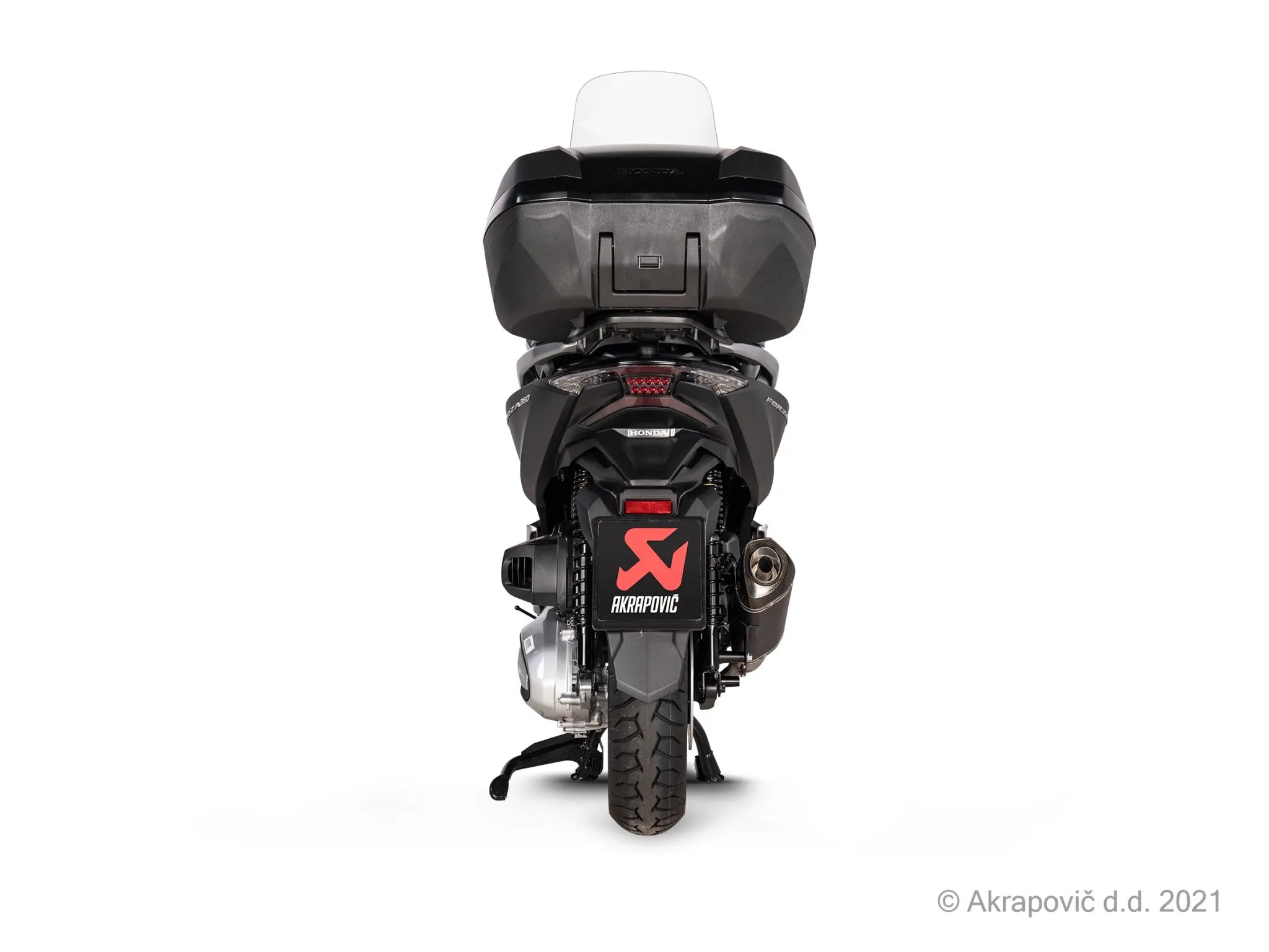 Akrapovic Slip-on Line Muffler For Scooters