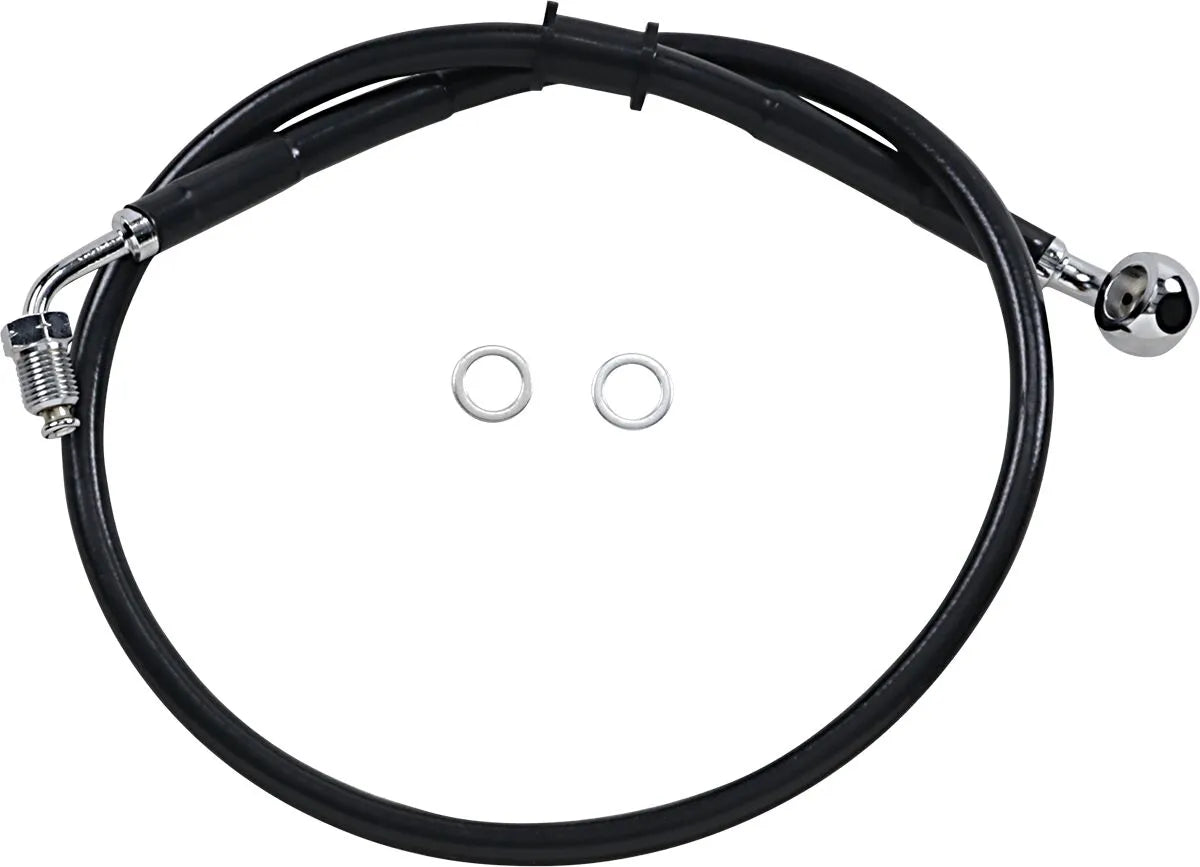 Drag Specialties Extended Brake Line For Abs - 27.25"