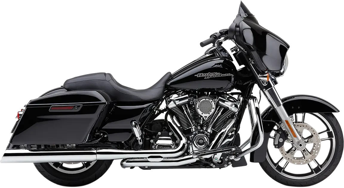 Cobra 909 Uppercut Slip-on Mufflers Chrome
