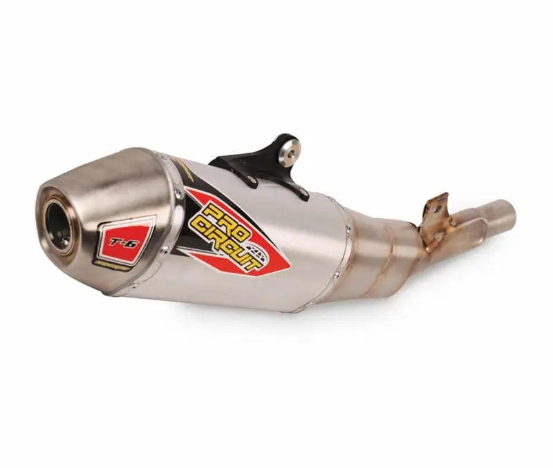Pro Circuit T-6 Stainless Slip-on Silencer