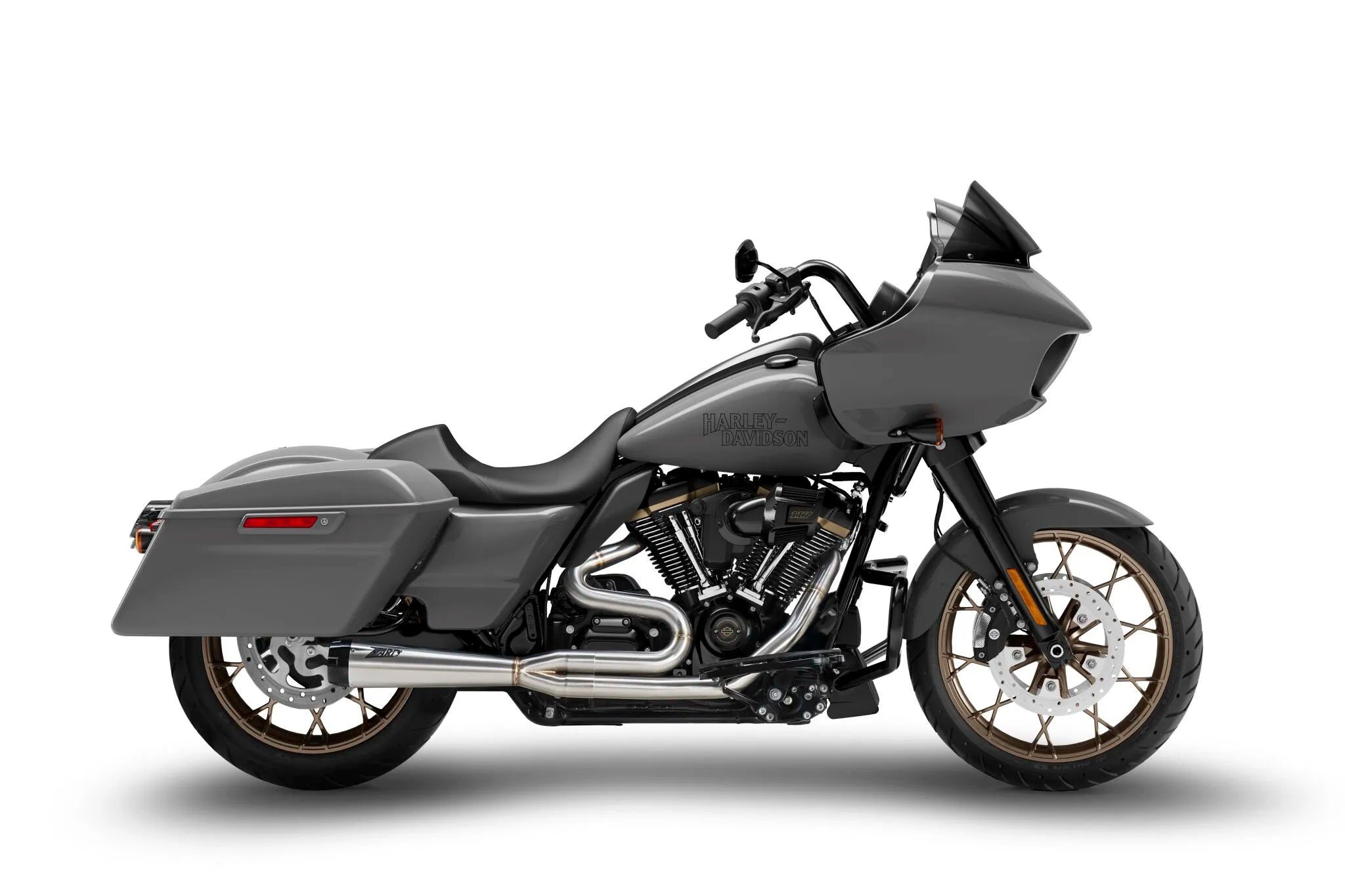 Zard 2:1 Full Exhaust System For Harley-davidson Tourings