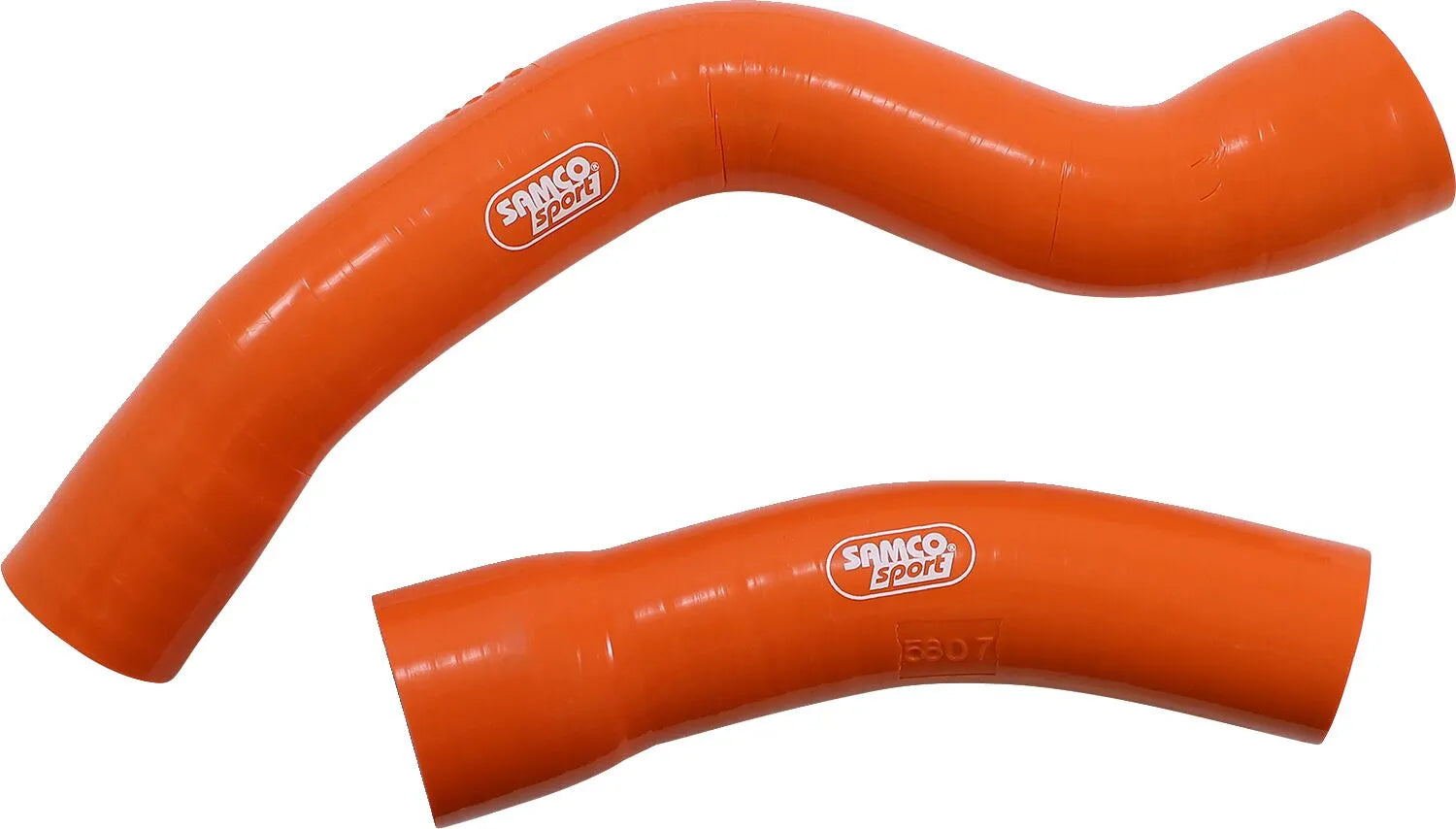 Samco Sport Radiator Hose Kit - Orange Silicone