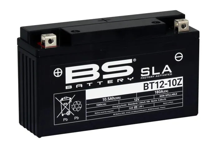 Bs Battery Agm 12v 10ah Factory-activated Battery