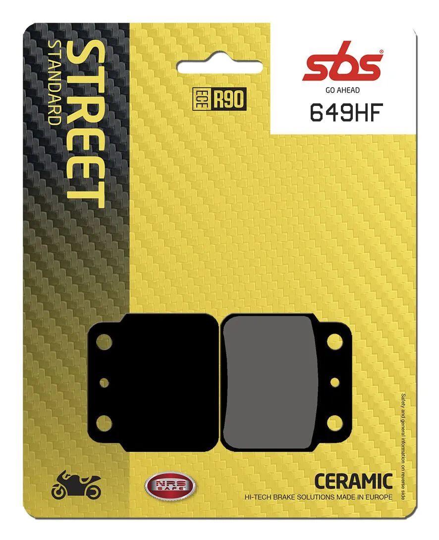 Sbs Hf Street Ceramic Organic Brake Pads