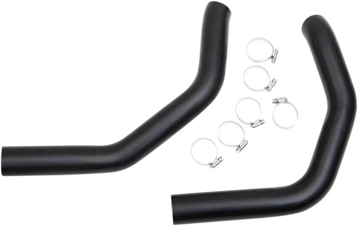 Paughco 2-1/4" Heat Shield - Black Powder Coat