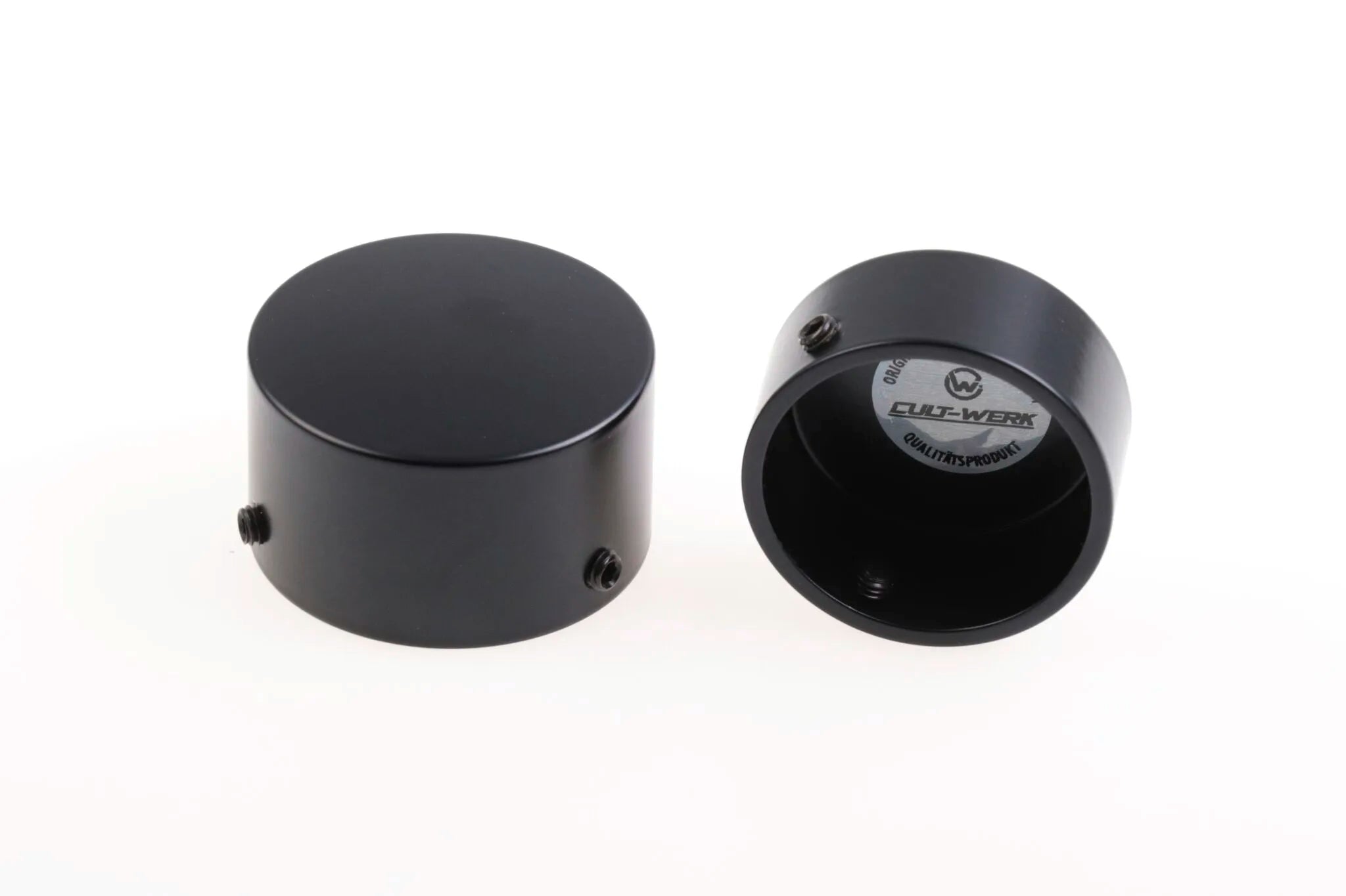 Cult Werk Black Aluminum Axle Cover
