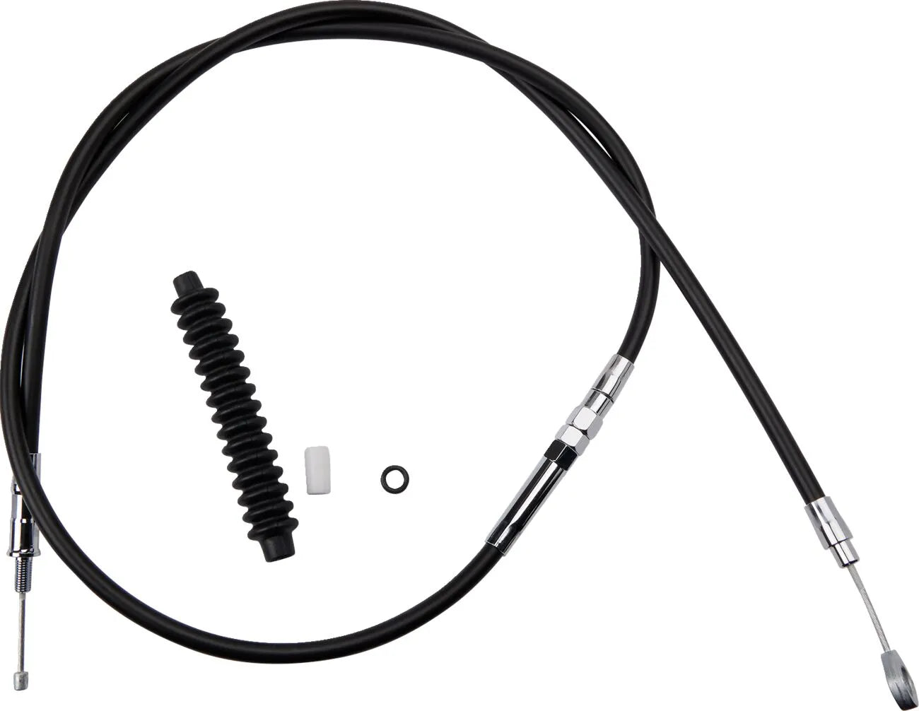 Drag Specialties High-efficiency Clutch Cable Black Vinyl
