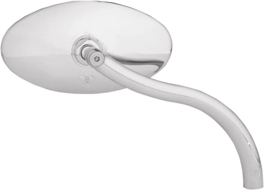Arlen Ness Cat-eye Mirror - Softbend Smooth