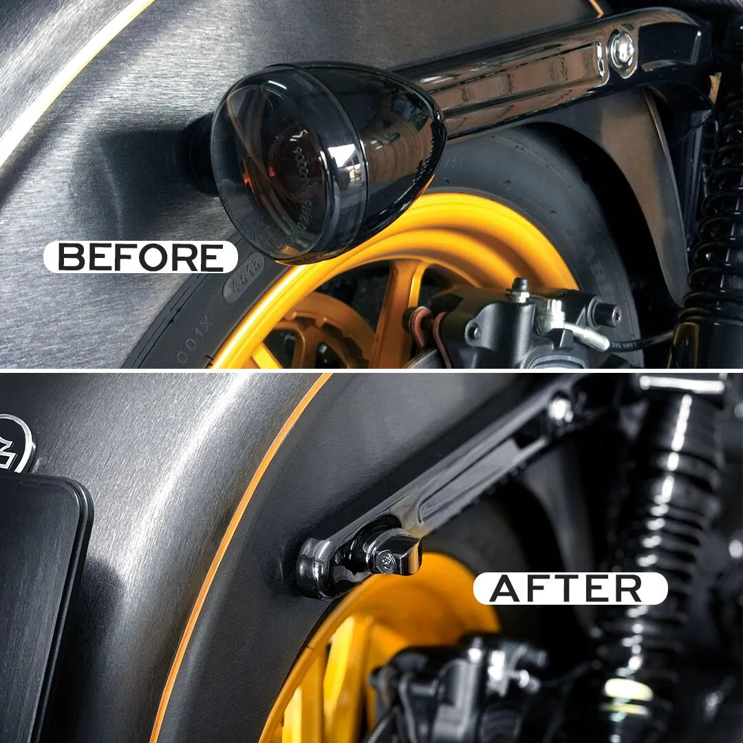 Heinz Bikes Nano Winglets - Harley Turn Signals