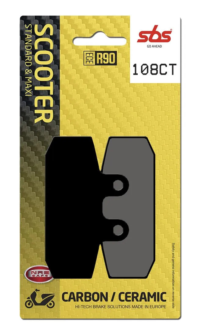 Sbs Ct Scooter Carbon Tech Organic Brake Pads
