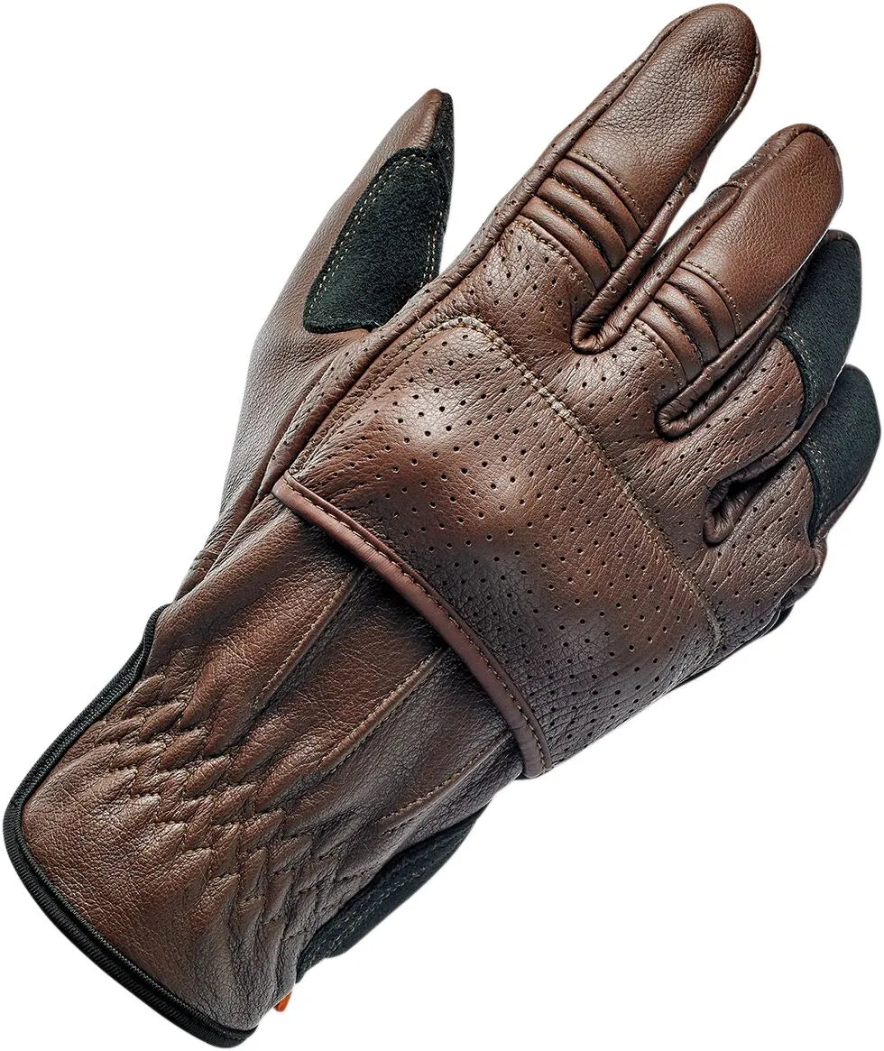Biltwell Borrego Gloves - Black/Chocolate