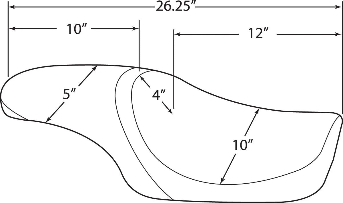 Drag Specialties Predator Seat