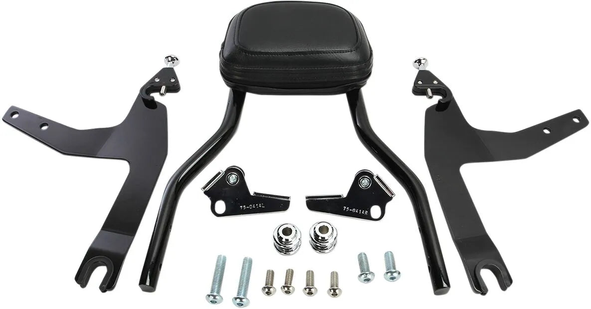 Cobra Detachable Backrest Kit - Black Steel