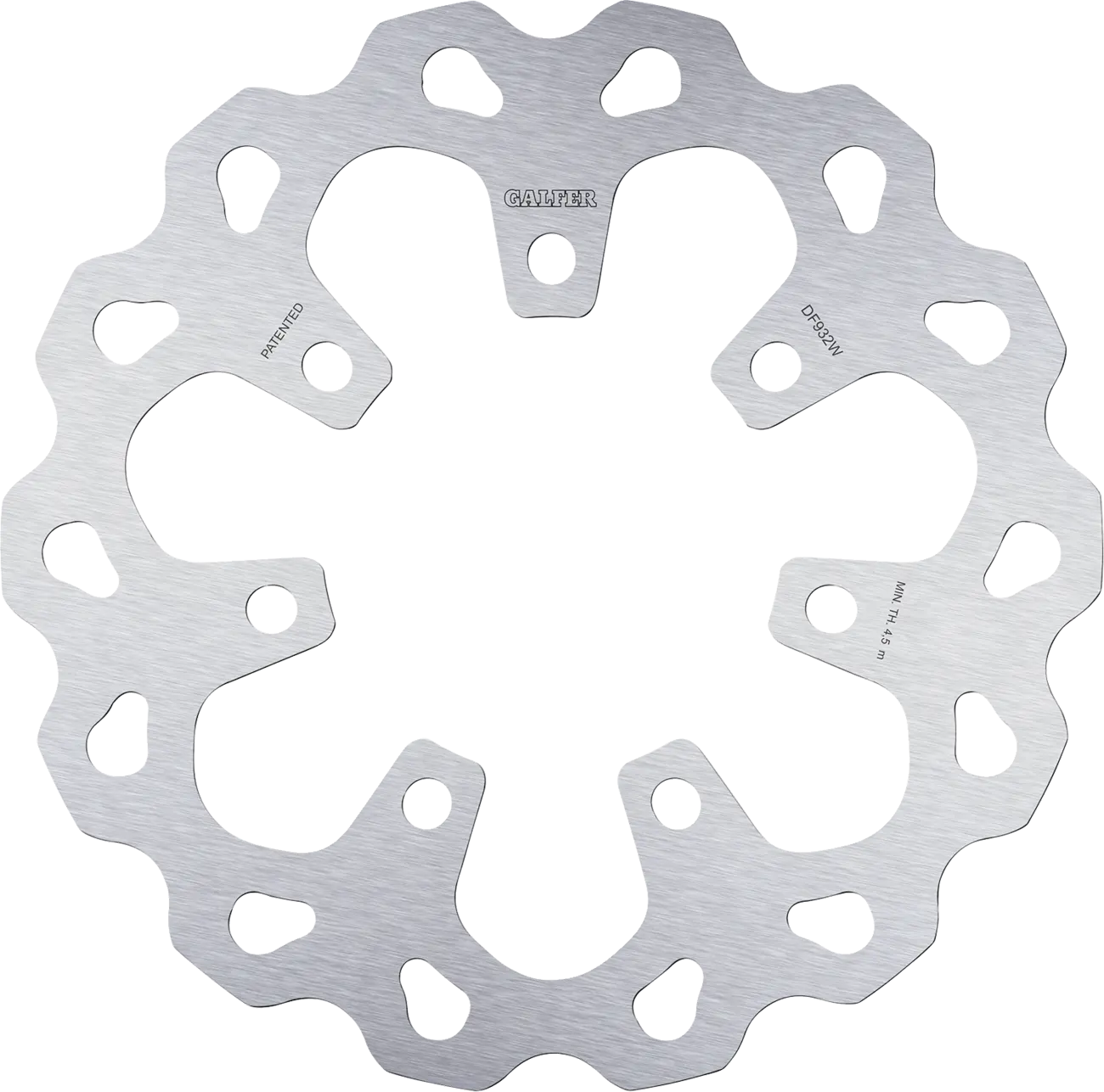 Galfer Brake Rotor For Motorcycles - 300mm Stainless Steel