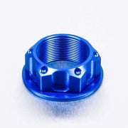 Pro Bolt Aluminium Top Yoke Nut - Blue