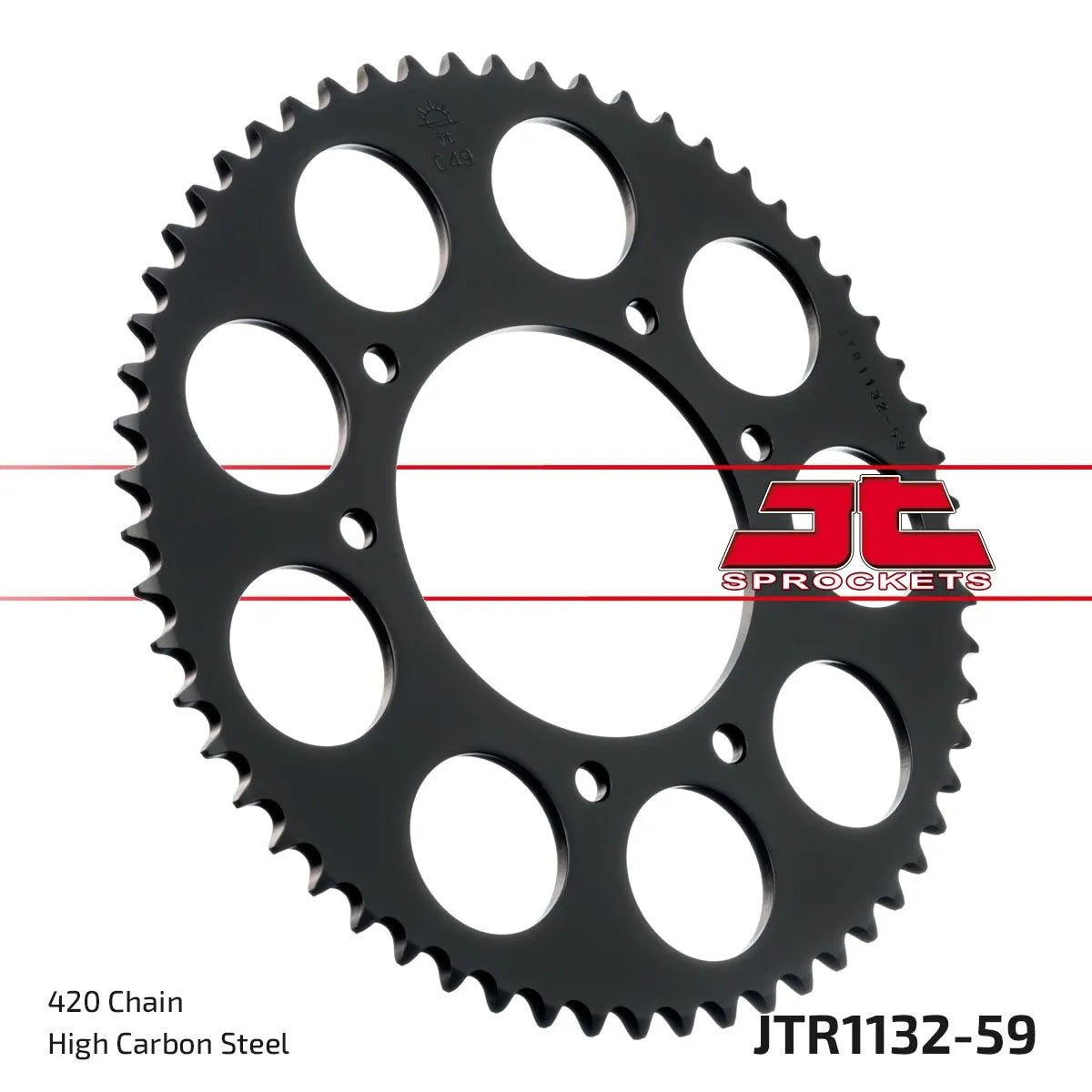 Jt Sprockets Steel Rear Sprocket - 59t