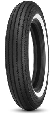 Shinko E270 Whitewall Tire 4.50-18 Rear