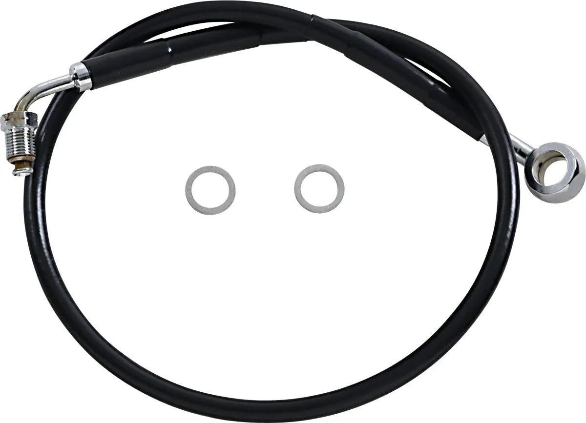 Drag Specialties Extended Brake Line For Abs - 25.5"
