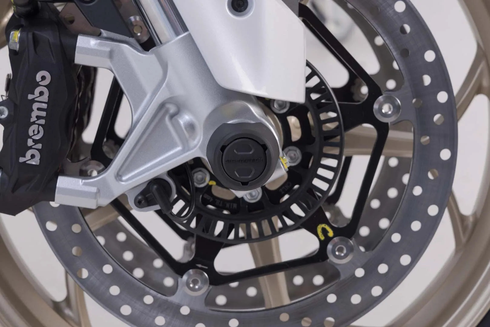 Sw-motech Front Axle Slider Set For Motorcycle Front Axles