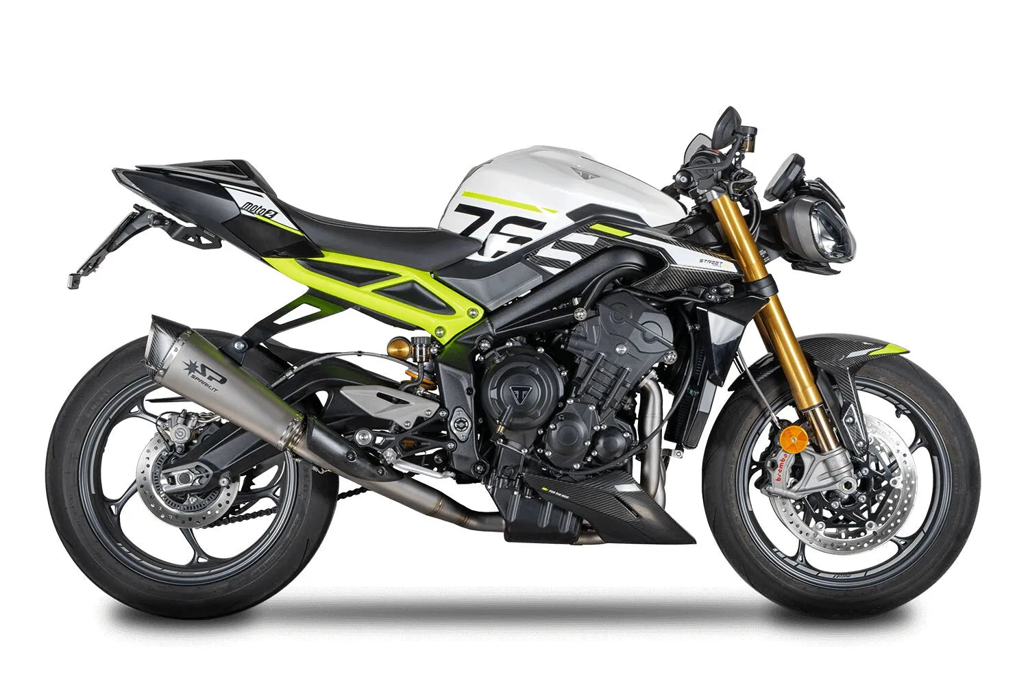 Spark Konix Evo Exhaust System Titanium/carbon Fiber