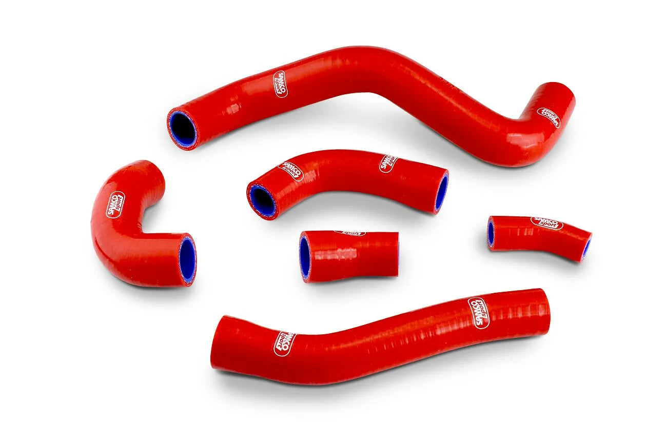 Samco Sport Radiator Hose Kit - Red