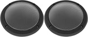 Hogtunes Rear Speaker Grills - Black Metal Mesh
