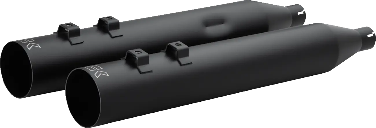 Khrome Werks Hp-plus Slip-on Mufflers - Black