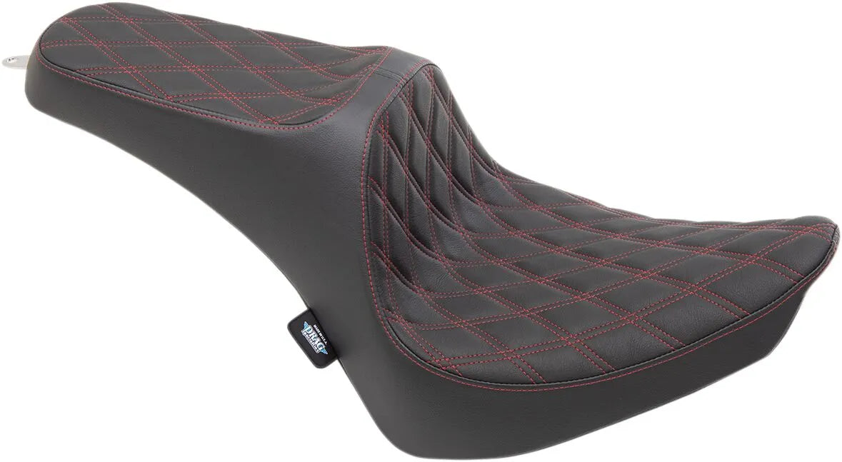Drag Specialties Predator Iii Seat - Black/red