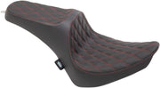 Drag Specialties Predator Iii Seat - Black/red