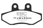 Ebc Sfac Carbon Series Scooter Brake Pads