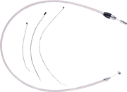 Magnum Shielding Quick Connect Upper Clutch Cable Polished