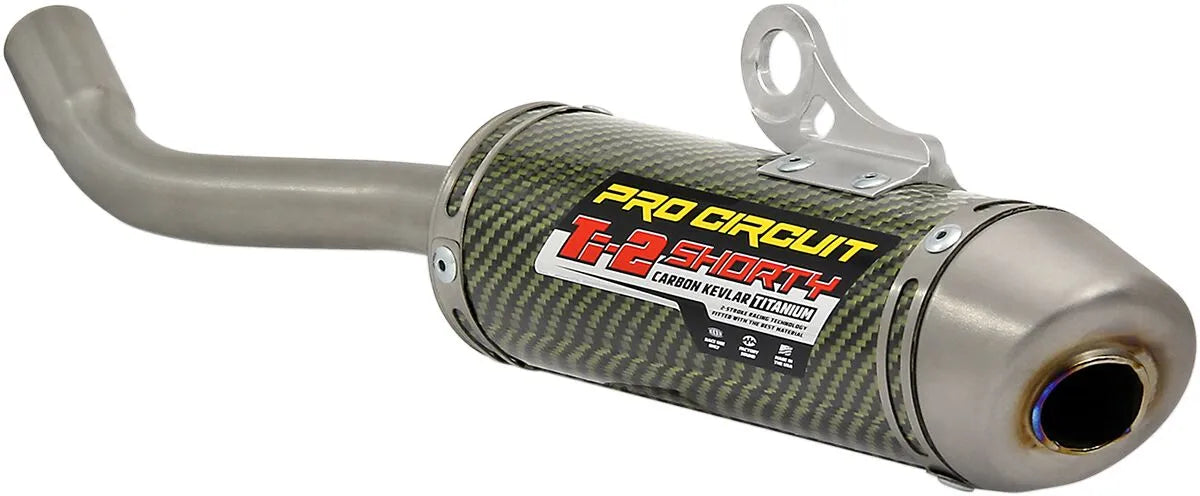 Pro Circuit Ti-2 Silencer - Titanium & Carbon Fiber