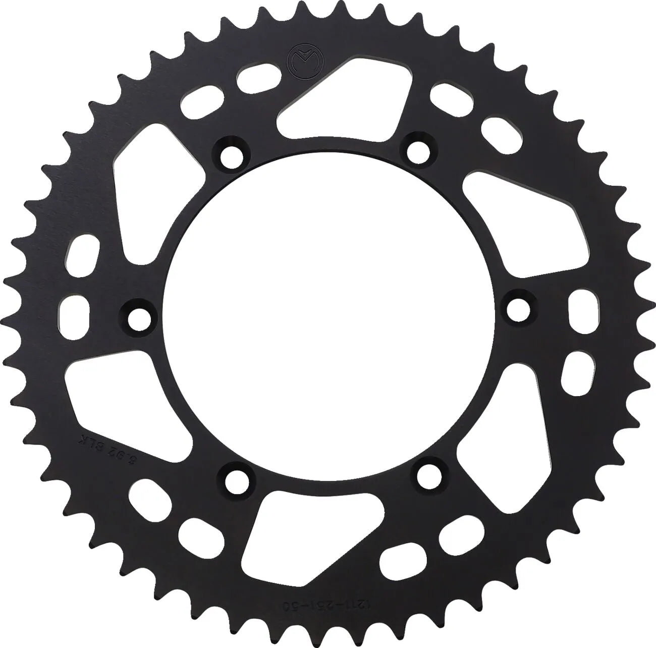 Moose Offroad Aluminum Rear Sprocket 520-50t Black