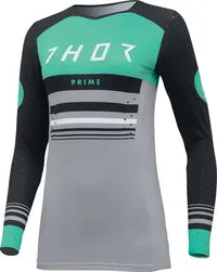 Thor Women's Prime Blaze Jersey - Black/Mint