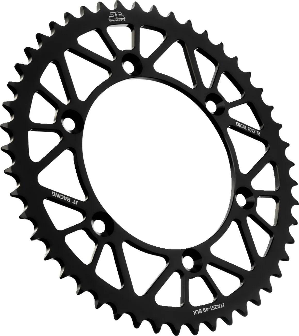 Jt Sprockets Rear Sprocket - 520, 49t Aluminum