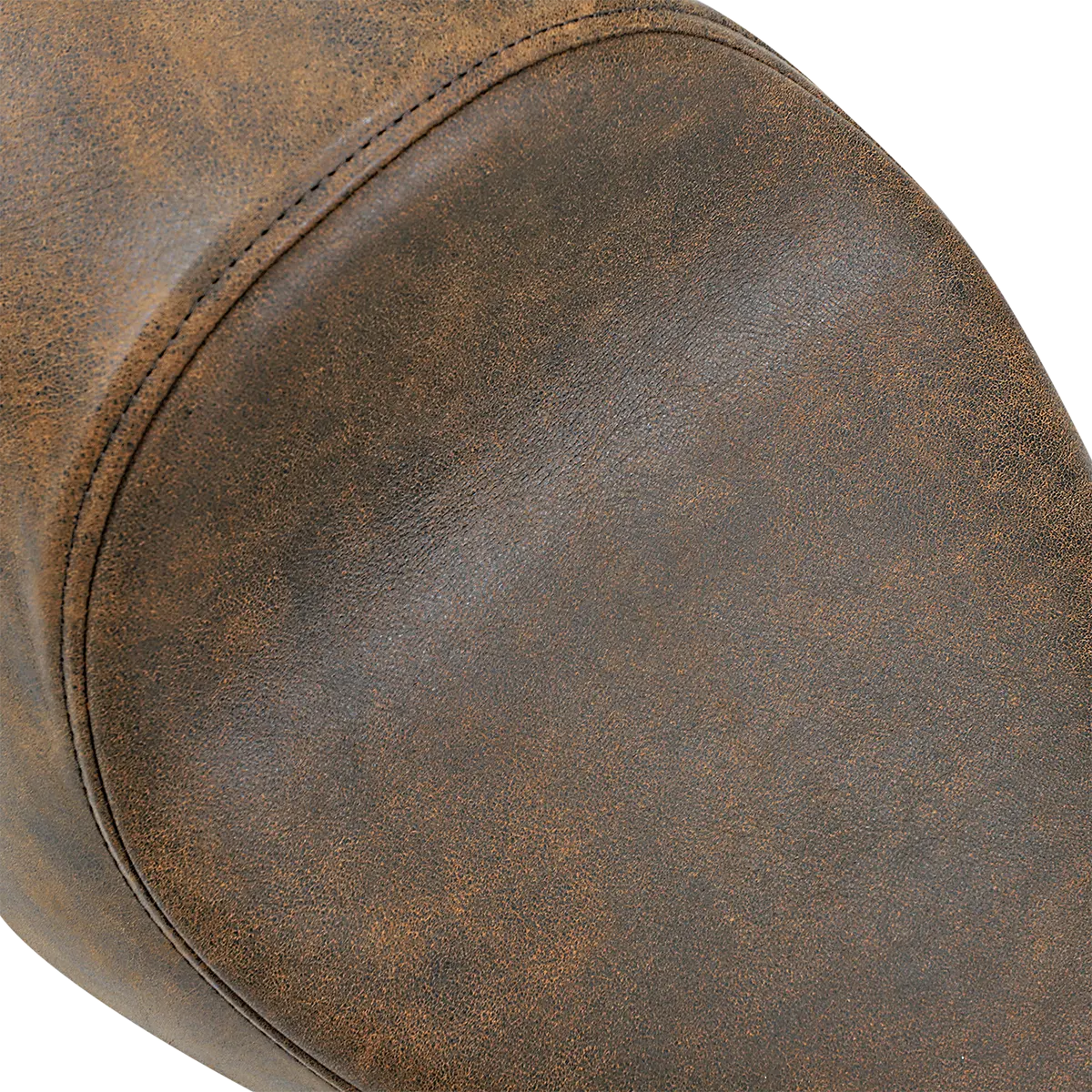 Drag Specialties 3/4 Solo Seat - Brown Vinyl