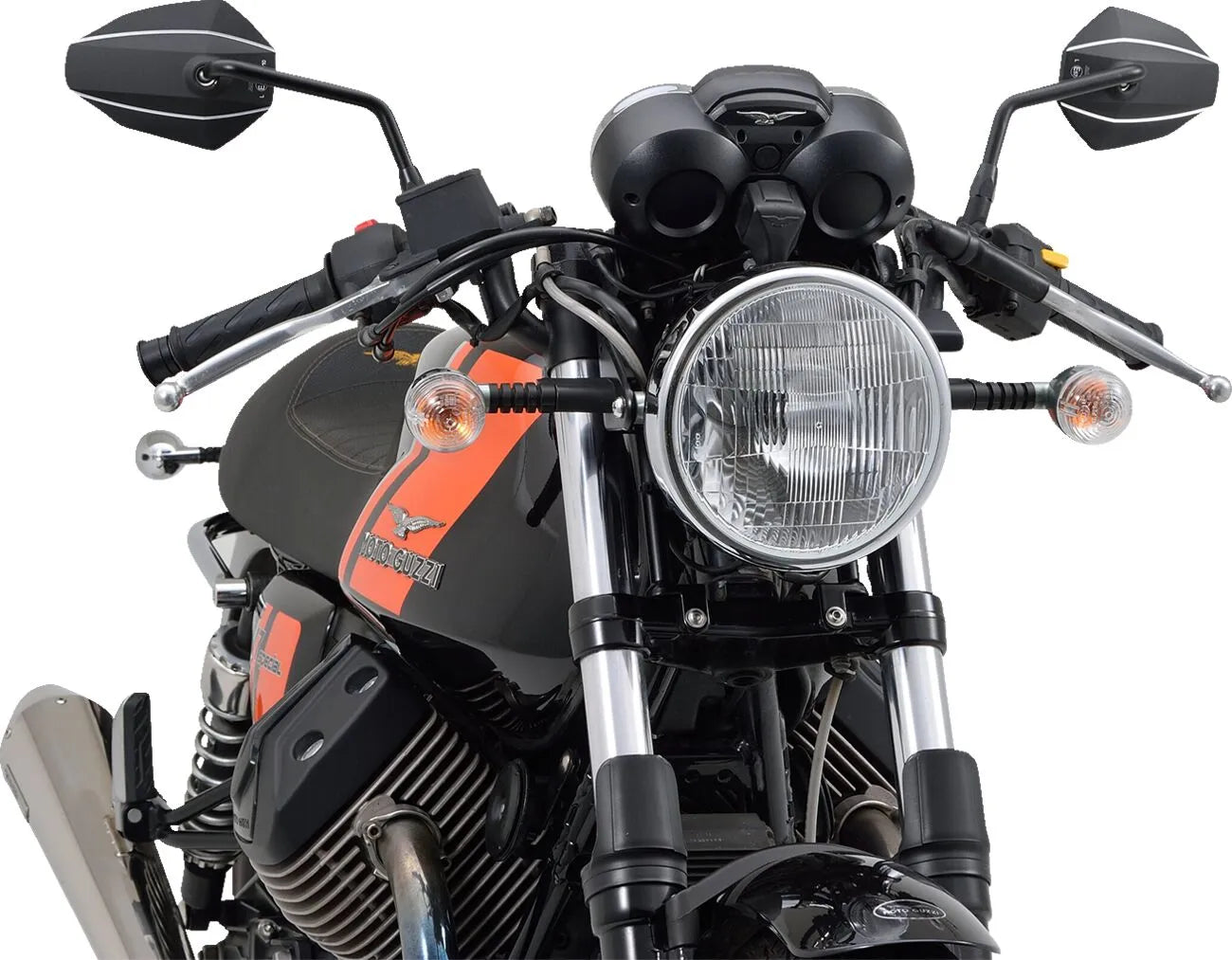 Daytona Aluminum Black Mirror