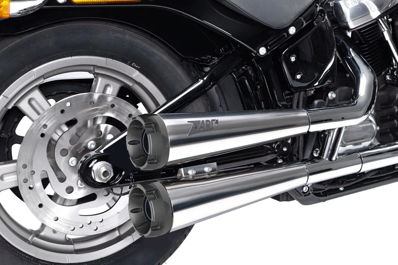 Zard Conical Slip-ons Muffler For Harley-davidson Softail M8