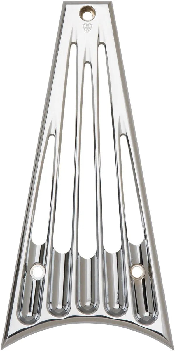 Arlen Ness Deep Cut Frame Grill - Chrome Billet Aluminum