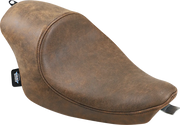 Drag Specialties 3/4 Solo Seat - Brown Vinyl