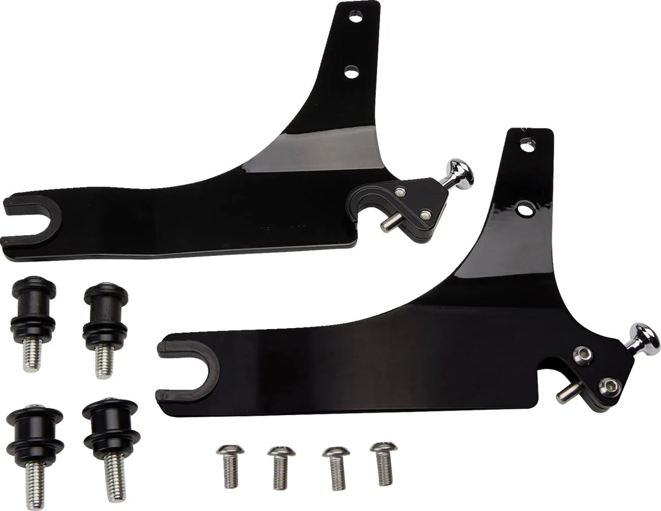 Cobra Detachable Backrest Kit - Black Steel