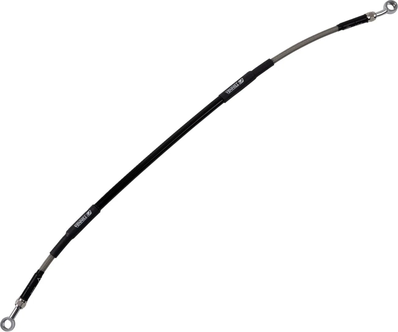 Moose Offroad Stainless Steel Braided Brake Line Rear